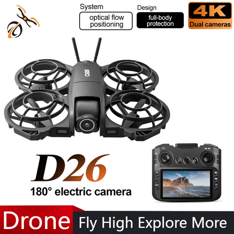 Fpv Drone Charger - Dron D26 4K Aerial HD 180