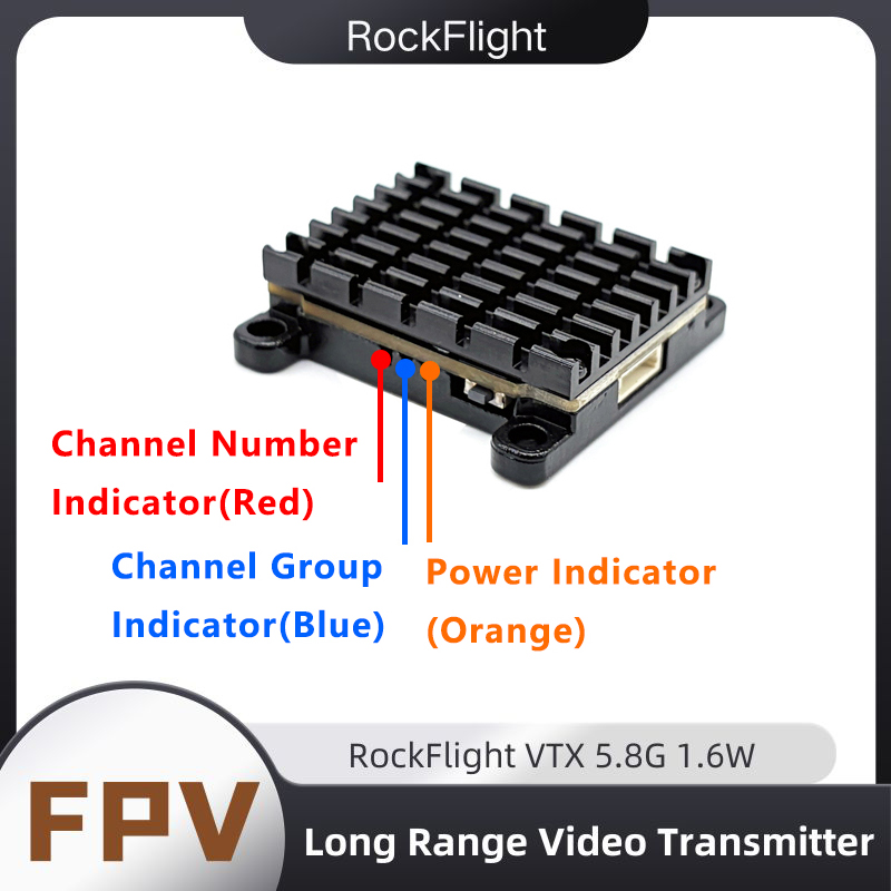 RockFlight TX663 VTX 5.8G 48CH – Fpv Drone Vtx recenzja i cena