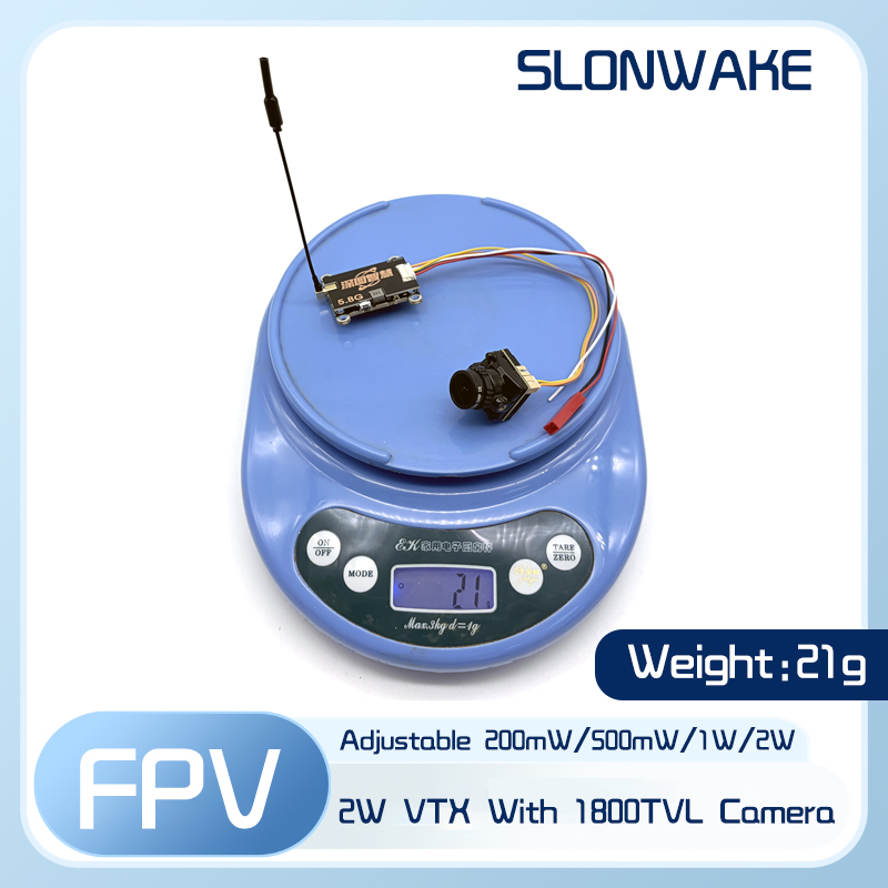Nadajnik SLONWAKE 5.8G 56CH 2W – Fpv Drone Vtx recenzja i cena
