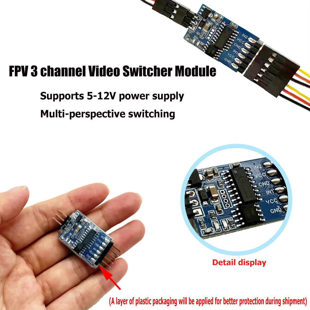 Moduł przełącznika wideo 5.8G  – Fpv Drone Motor recenzja i cena