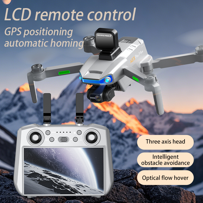 AE3 PRO Max NEW LCD SC GPS Dro – Fpv Drone Charger recenzja i cena