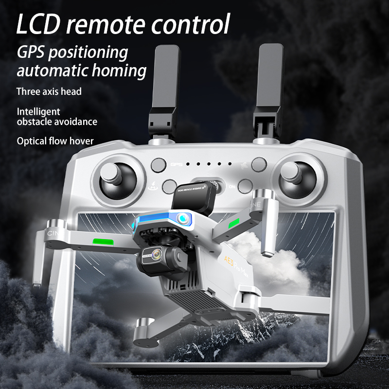 AE3 PRO Max NEW LCD SC GPS Dro – Fpv Drone Charger recenzja i cena