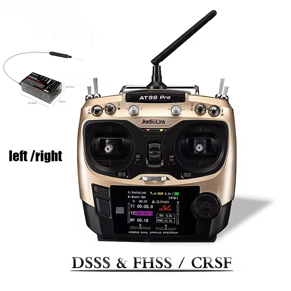 Radiolink AT9SPro 12-kanałowy  – Fpv Drone Transmitter recenzja i cena